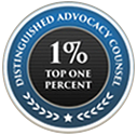 Distinguished Advocacy Councel Top 1% Gibbons Legal